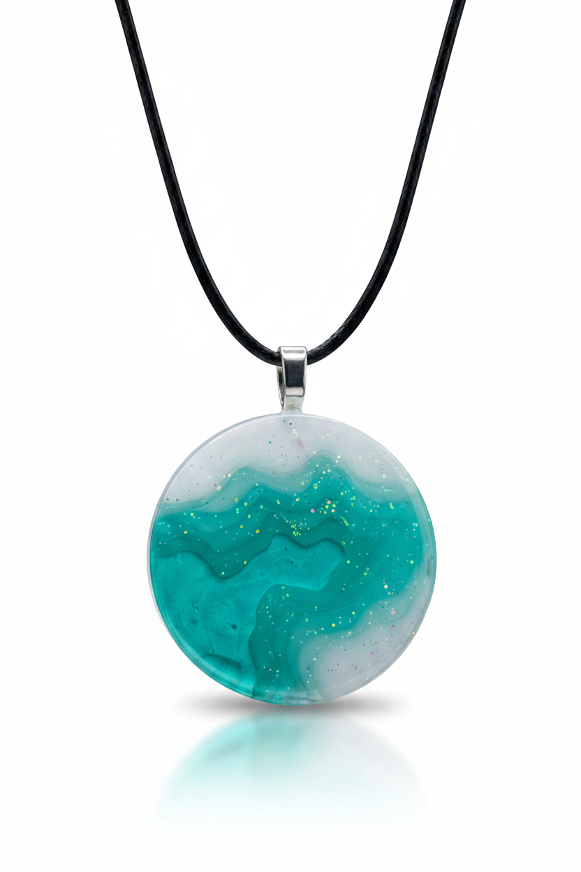 Aura stone pendant