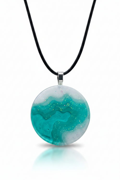 Aura stone pendant