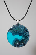Aura Stones- sparkly volcanic shores surrounded by glacial waters